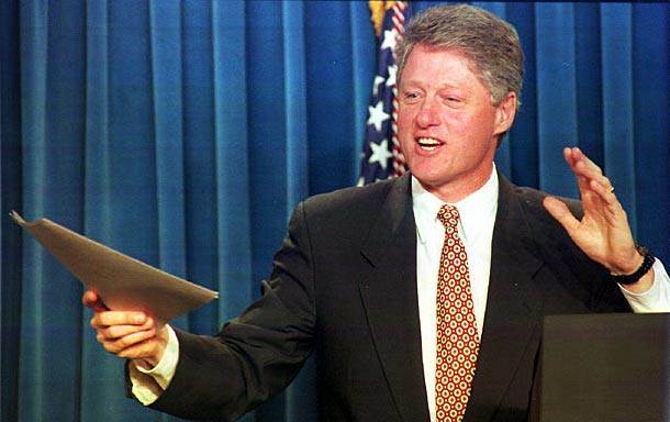 Bill Clinton in 1993